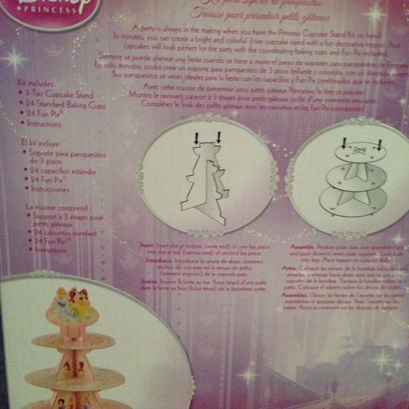 Disneys Princess C-Cake Stand Birthday Decoration - Picture 3 of 3